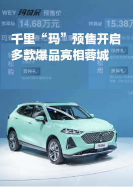 千里“玛”预售开启 多款爆品亮相蓉城