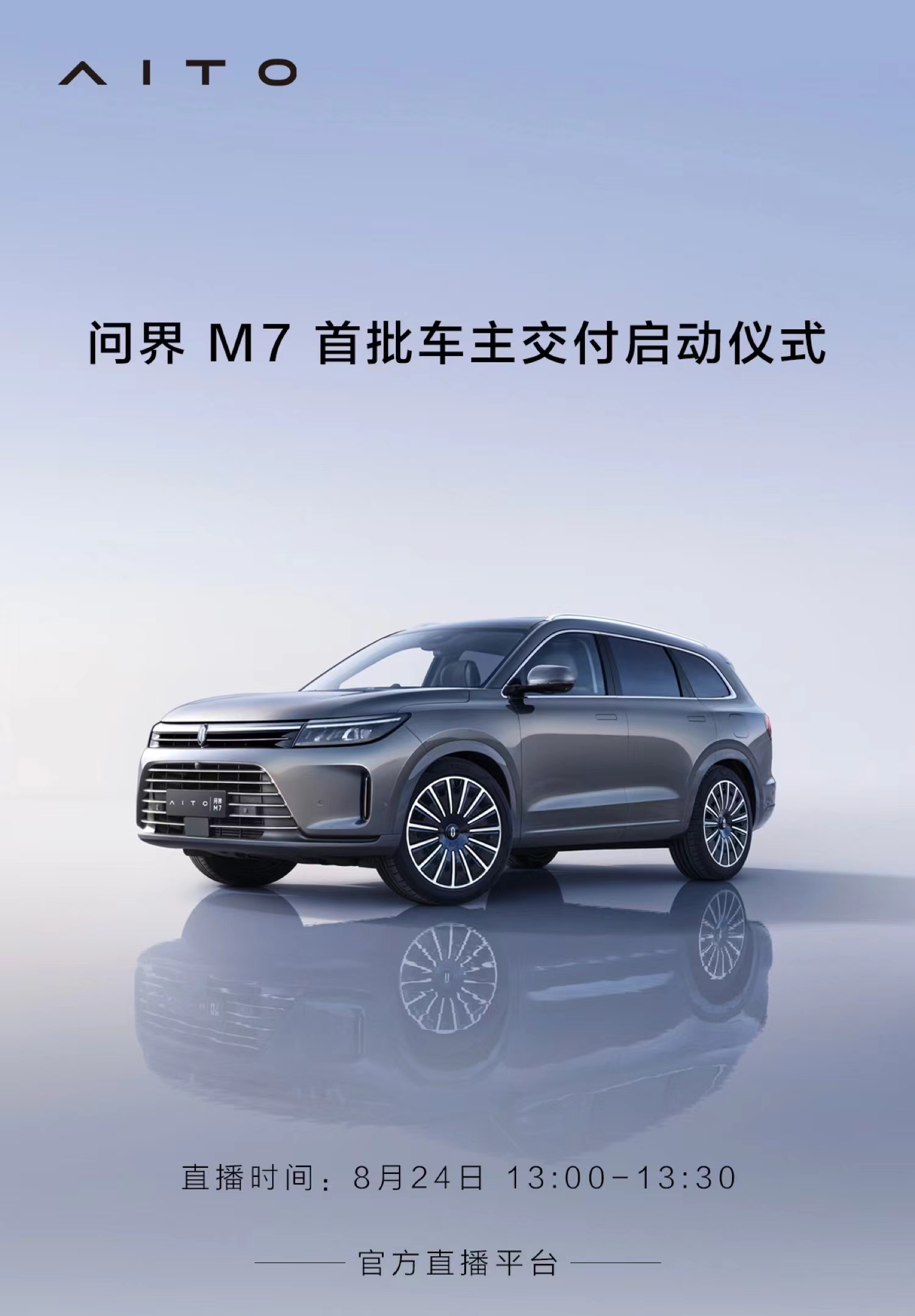 营销服务网络超700家 AITO问界M7正式启动多城交付