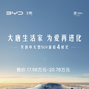 大唐生活家再度进化，2025款唐DM-i上市售价17.98万～20.78万元